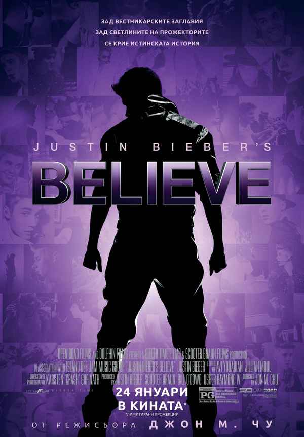 Justin Bieber's Believe Poster 2