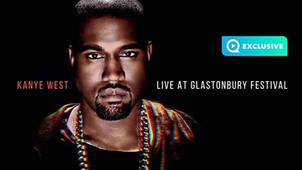 Kanye West - Live at Glastonbury Poster 6