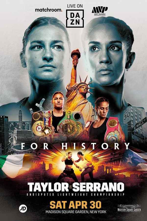 Katie Taylor vs. Amanda Serrano Poster 4