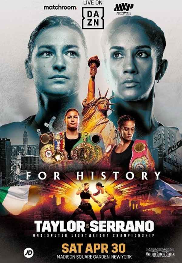 Katie Taylor vs. Amanda Serrano Poster 5