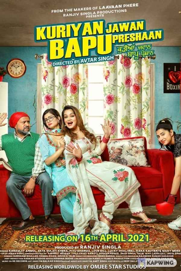 Kuriyan Jawan Bapu Preshaan Poster 5