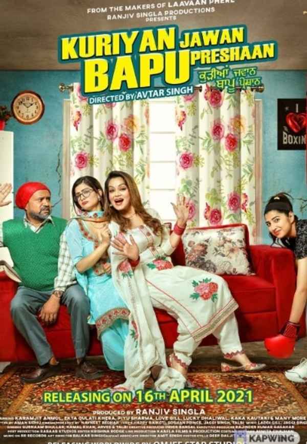 Kuriyan Jawan Bapu Preshaan Poster 7