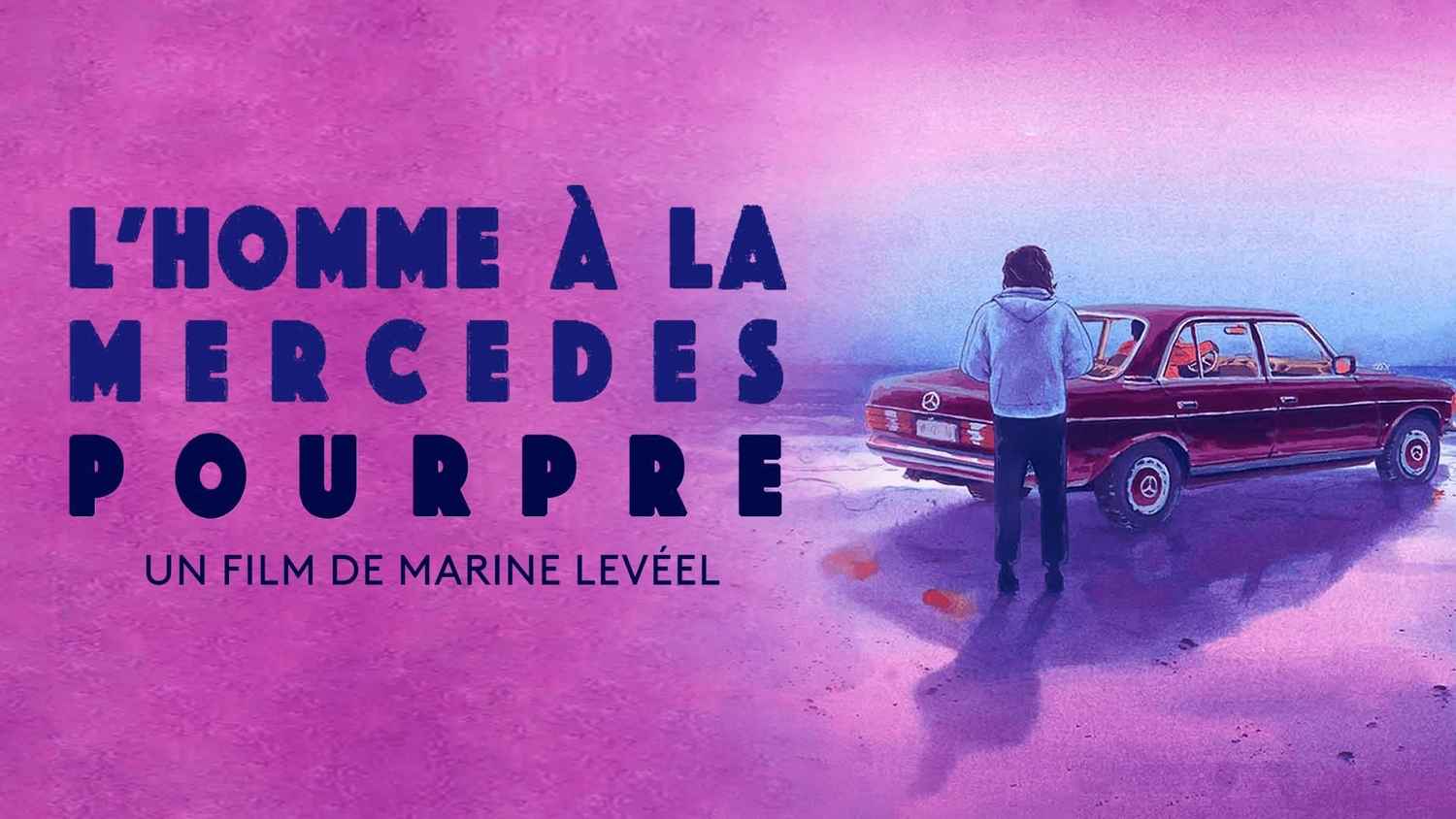 L' homme à la Mercedes Pourpre