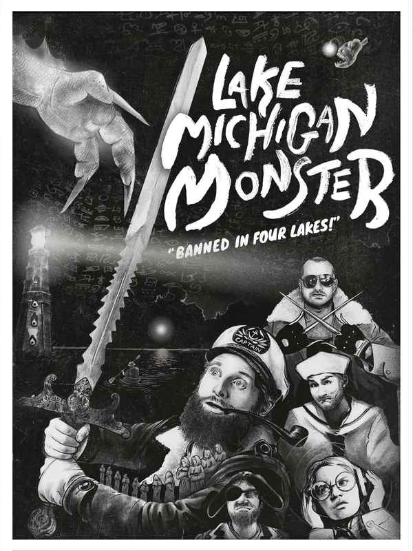 Lake Michigan Monster Poster 4