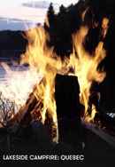 Lakeside Campfire: Quebec Poster 4