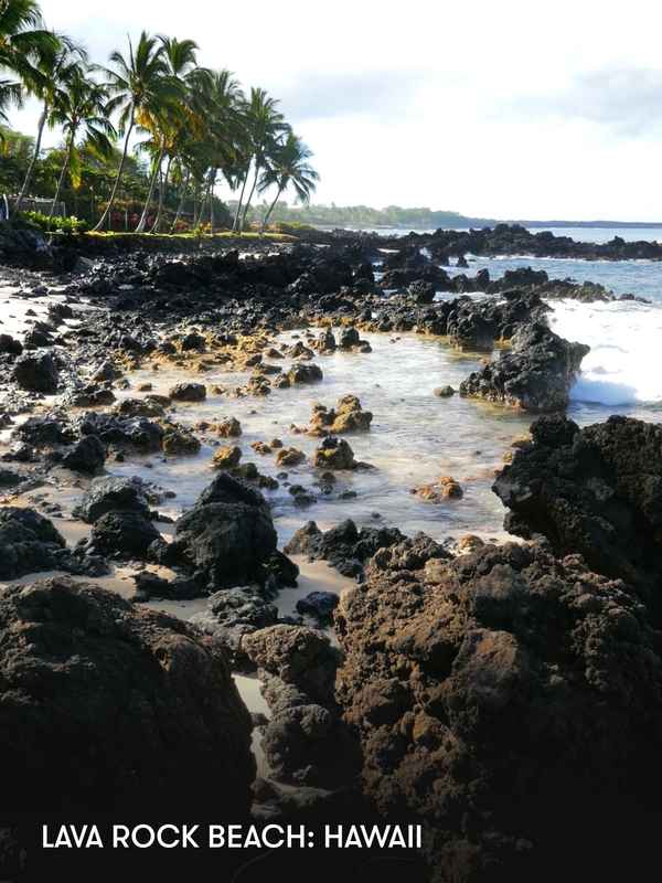 Lava Rock Beach: Hawaii Poster 2
