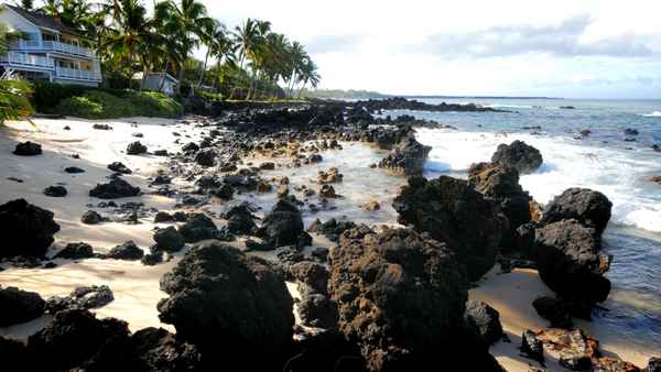Lava Rock Beach: Hawaii Poster 1