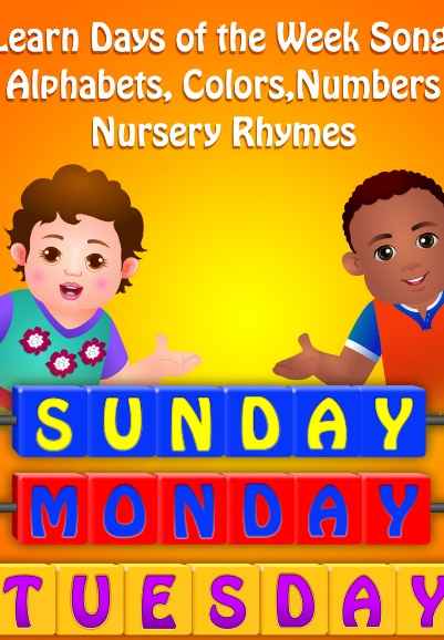 Learn/Teach Days of the Week Song, Alphabets, Colors, Numbers Nursery Rhymes for Kids | ChuChu TV