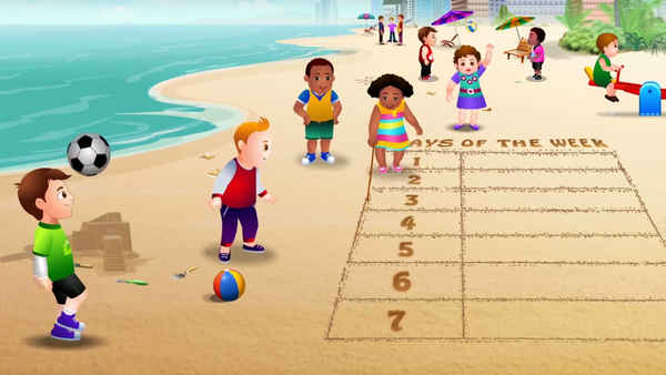 Learn/Teach Days of the Week Song, Alphabets, Colors, Numbers Nursery Rhymes for Kids | ChuChu TV Poster 1