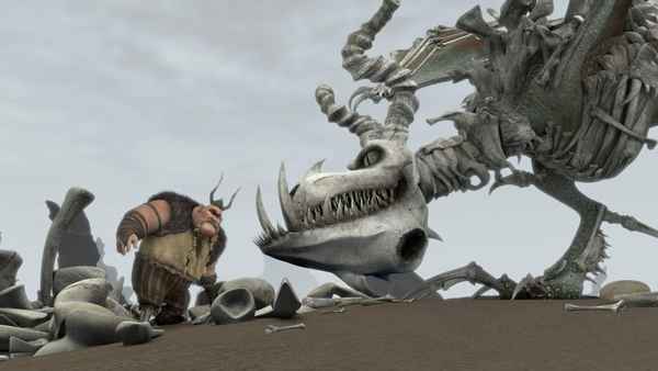 Legend of the BoneKnapper Dragon Poster 1