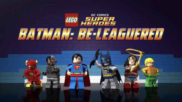 LEGO DC Comics Super Heroes Batman Be-Leaguered Poster 2