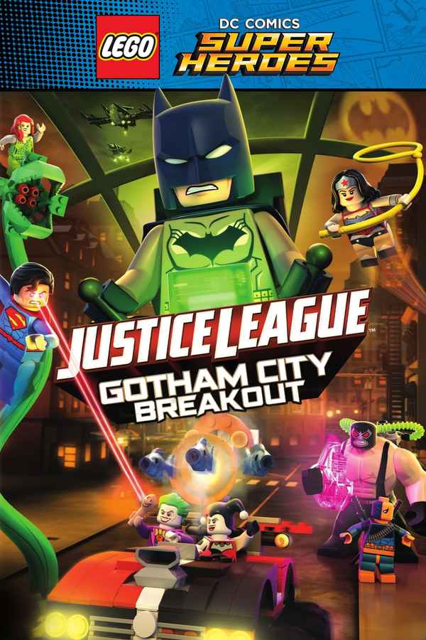 LEGO DC Comics Super Heroes: Justice League - Gotham City Breakout Poster 6