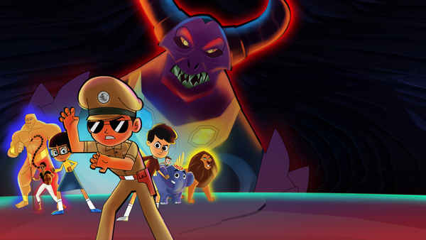 Little Singham Aur Kaal Ka Mahajaal Poster 2