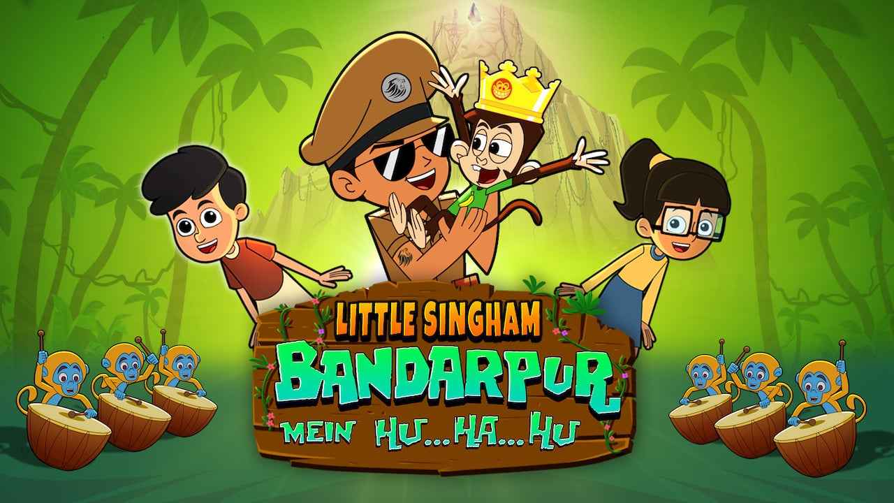 Little Singham Bandarpur Mein Hu Ha Hu