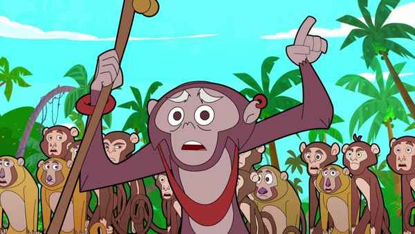 Little Singham Bandarpur Mein Hu Ha Hu Poster 1