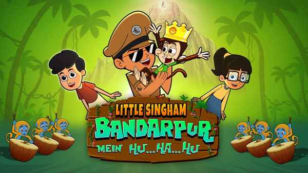 Little Singham Bandarpur Mein Hu Ha Hu Poster 3
