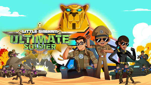 Little Singham: Ultimate Soldier Poster 3