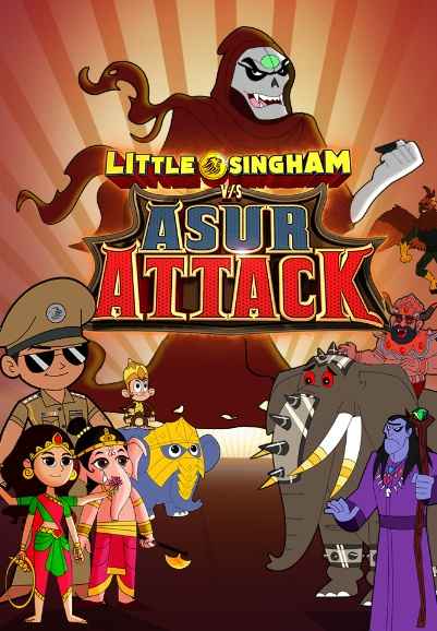 Little Singham vs Asur Attack