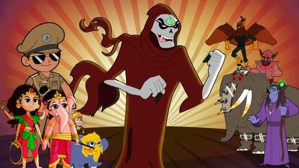 Little Singham vs Asur Attack Poster 1