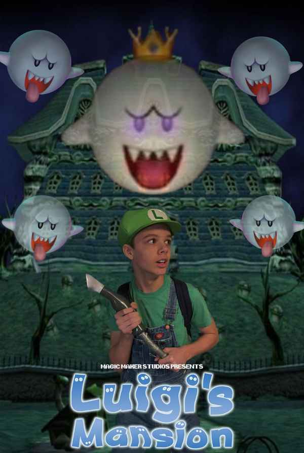 Luigi’s Mansion: A Nintendo Fan Film Poster 1