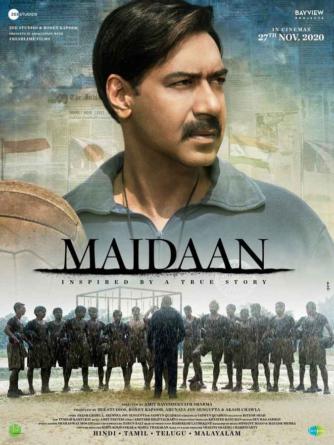 Maidaan Movie (2024) Release Date, Cast, Trailer, Songs, Running at