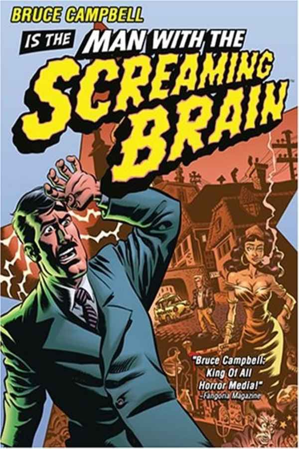 Man with the Screaming Brain Poster 2