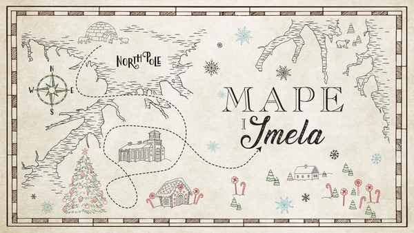 Maps and Mistletoe Poster 5