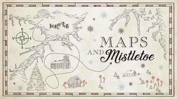 Maps and Mistletoe Poster 3
