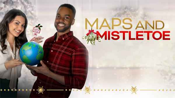 Maps and Mistletoe Poster 1