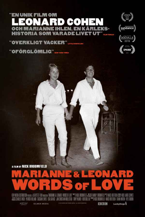 Marianne & Leonard: Words of Love Poster 1