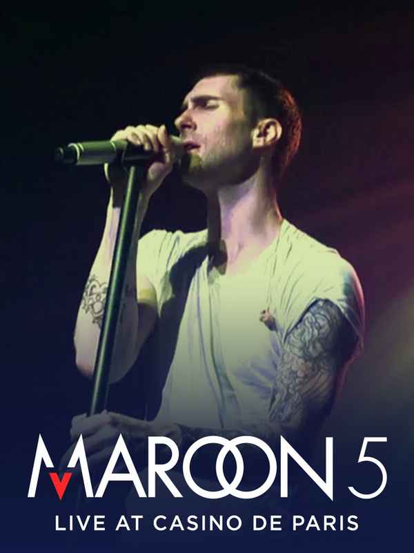 Maroon 5 - Live at Casino de Paris Poster 2