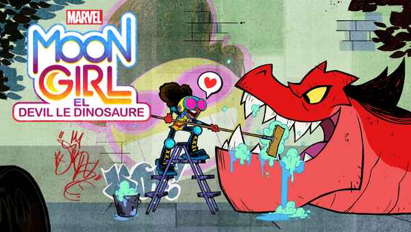 Marvel's Moon Girl and Devil Dinosaur Poster 2