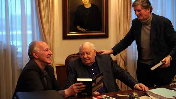 Meeting Gorbachev Poster 1