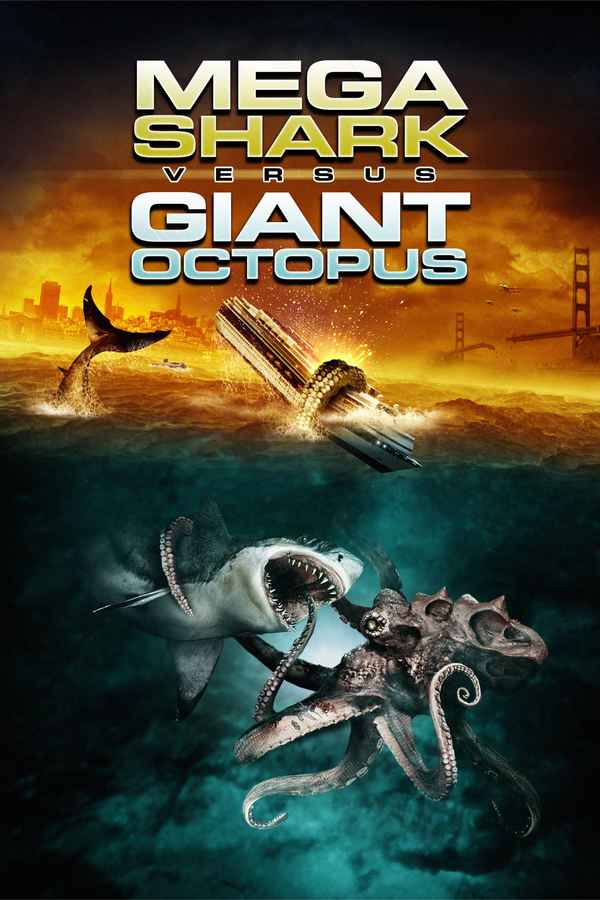 Mega Shark vs. Giant Octopus Poster 3