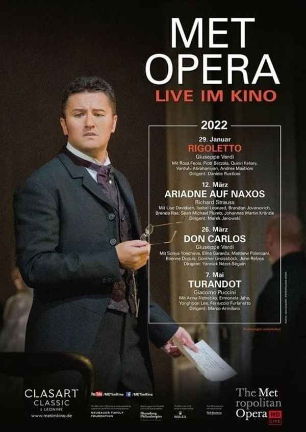 Met Opera 2021/22: Giuseppe Verdi RIGOLETTO Poster 6