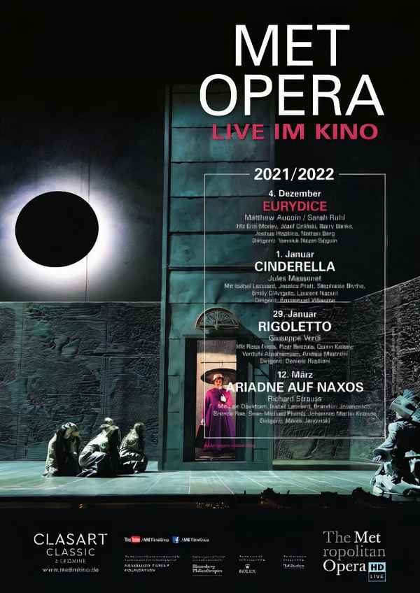 Met Opera 2021/22: Matthew Aucoin EURYDICE Poster 5