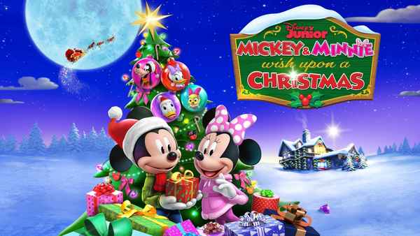 Mickey and Minnie Wish Upon a Christmas Poster 3