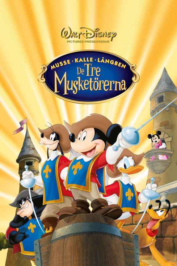 Mickey, Donald, Goofy: The Three Musketeers Poster 2