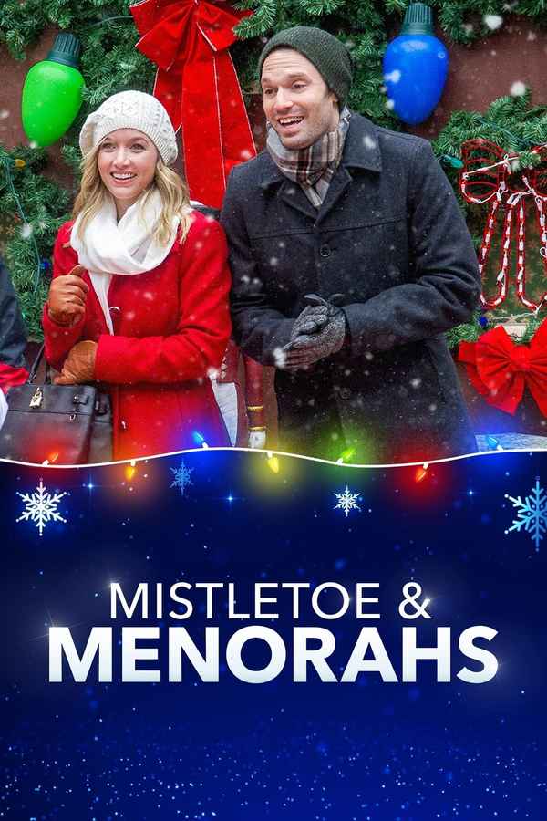 Mistletoe & Menorahs Poster 4