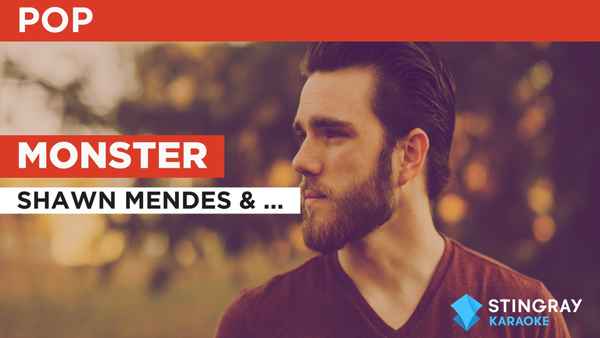 Monster in the Style of Shawn Mendes & Justin Bieber Poster 2