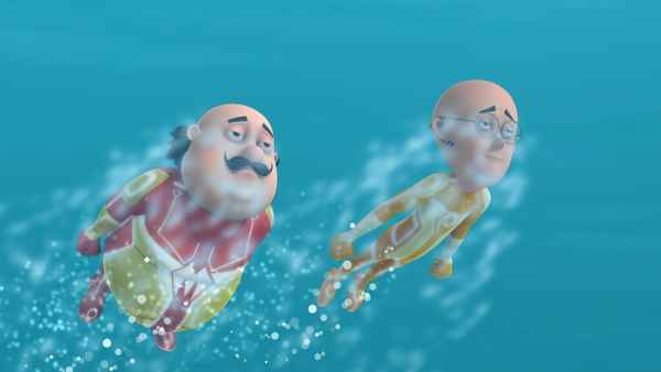 Motu Patlu the Superheroes – Super Villains from Mars Poster 1