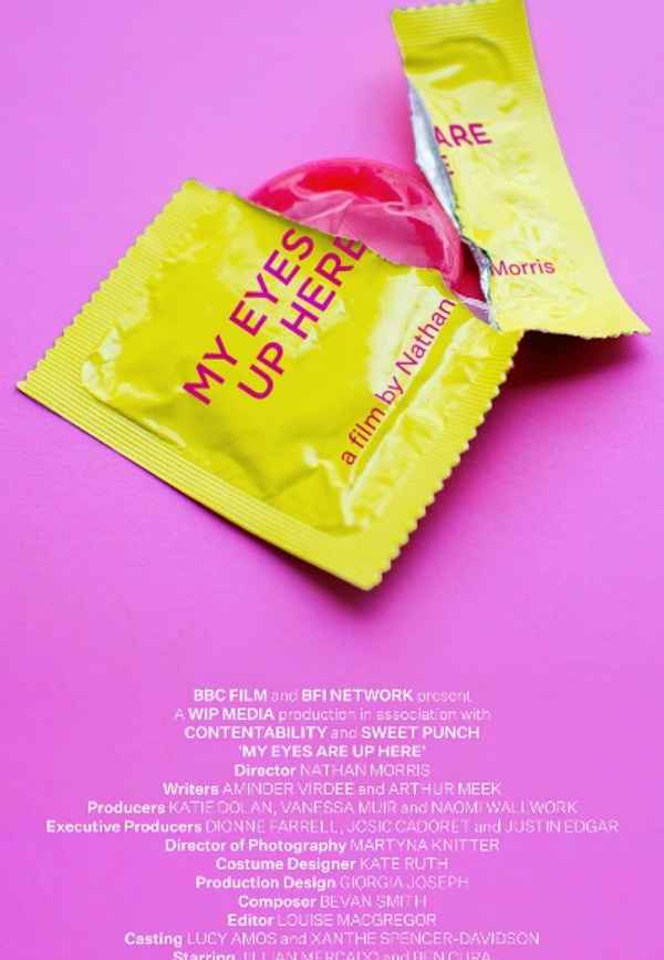 My Eyes Are Up Here Poster 2