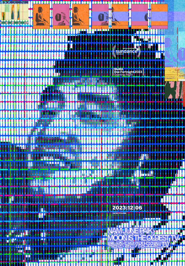 Nam June Paik: Moon Is The Oldest TV Poster 6