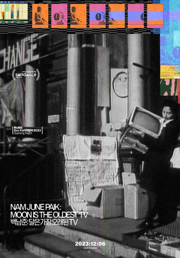 Nam June Paik: Moon Is The Oldest TV Poster 7