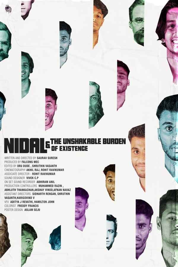Nidal and the unshakable burden of existence Poster 2