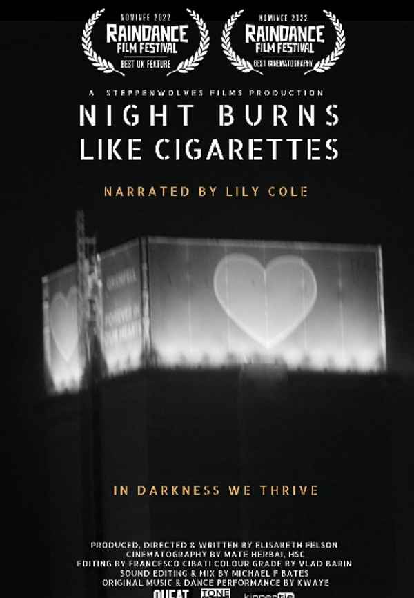 Night Burns Like Cigarettes Poster 3