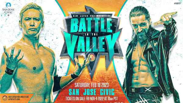 NJPW Battle in the Valley 2023 Poster 1