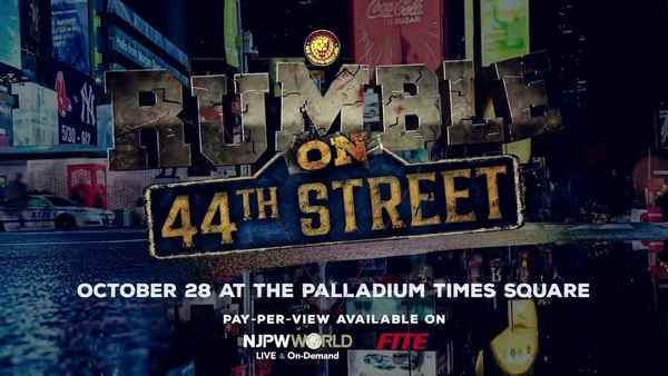 NJPW Rumble on 44th Street Poster 1