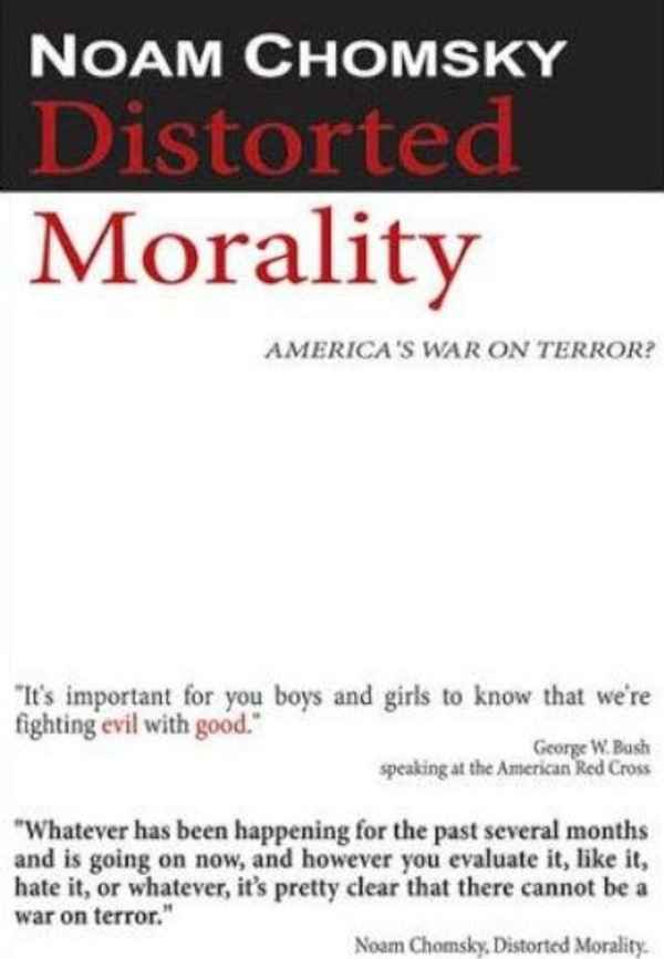 Noam Chomsky: Distorted Morality Poster 3