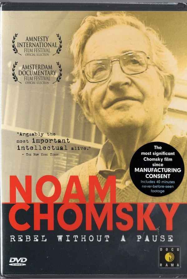 Noam Chomsky: Rebel Without a Pause Poster 1